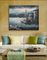 Peinture contemporaine de bateau de pêche aux copies de peintures de bateau de mer/de navigation